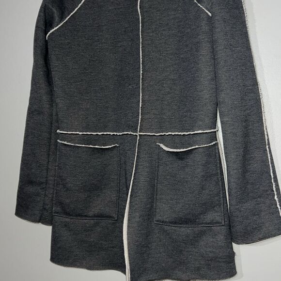 Sanctuary Sherpa Jersey Jacket-Size Extra Small - Picture 2 of 9